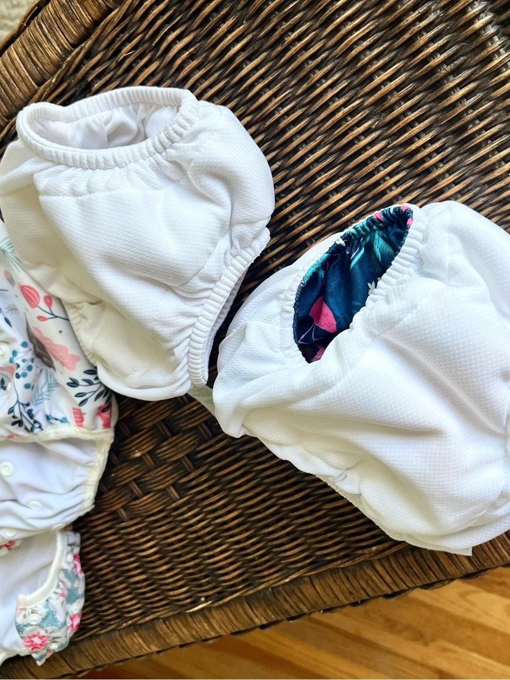 Set of 5 NWOT Cloth Swim Diapers